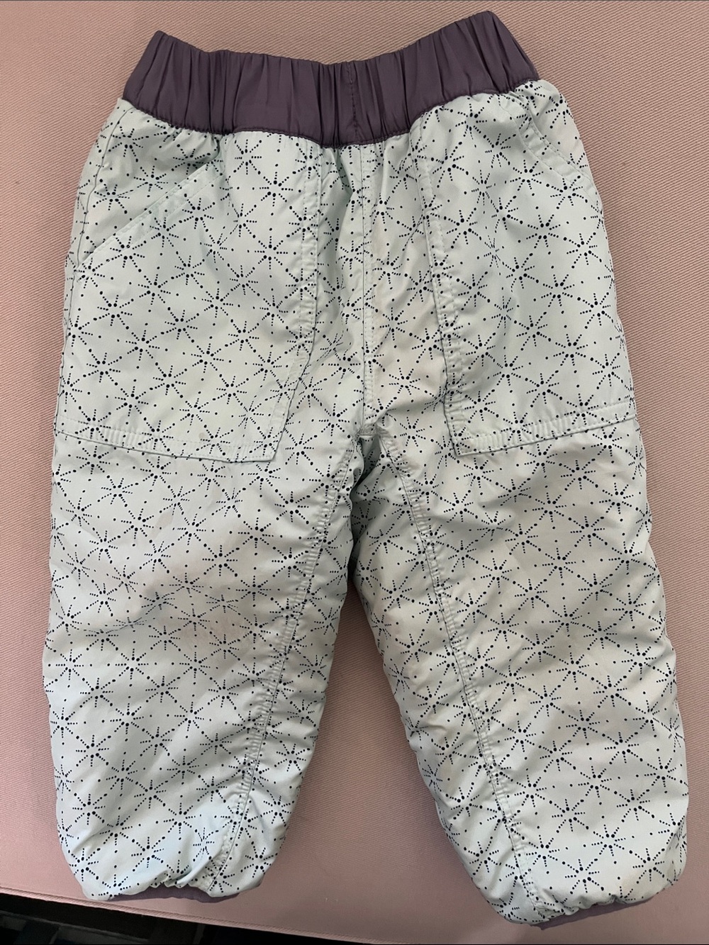 Patagonia Baby Tribbles Pants with Fleece Lining